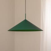 Kapitale hanglamp, groen, 1-lamp, Ø 60 cm, GX53