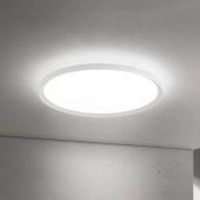 LED plafondlamp Kant, Ø 60 cm, wit, CCT, metaal/kunststof