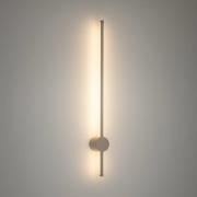 LED wandlamp Orla M, zand, aluminium, hoogte 97 cm