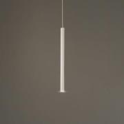 LED hanglamp Rulo, beige, staal, Ø 3,2 cm
