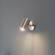 Wandlamp Kem, messing, metaal, hoogte 23 cm, E27