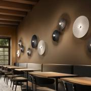 Plafondlamp Doge_S, zwart, metaal, Ø 39 cm, E27