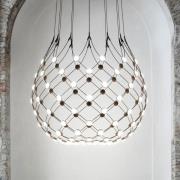 Luceplan Mesh Wireless hanglamp, Ø 100 cm, 1 m, Bluetooth