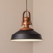 Hanglamp Craft, zwart, metaal, Ø 41 cm, E27