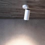 LED plafondspot Lucea 6, wit, aluminium, 2.700 K