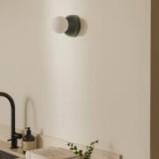 Globen Lighting wandlamp Torrano, groen, Ø 13 cm, IP44
