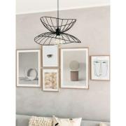 Globen Lighting hanglamp RAY, zwart, Ø 45 cm