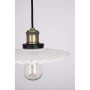 Globen Lighting hanglamp COBBLER, wit, Ø 25 cm
