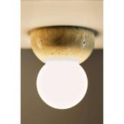 Globen Lighting wandlamp Torrano, beige, Ø 13 cm, IP44