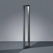 LED tuinpadverlichting RENO, antraciet, hoogte 100 cm, metaal, IP54