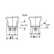 LED lamp SUPERIA RETRO ES50 GU10 4,8 W 927 450 lm dimbaar