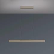 Bopp LED hanglamp Nano 2.0, lengte 100 cm, taupe, metaal