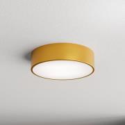 Plafondlamp Cleo 300, goud, sensor, IP54, Ø 30 cm, metaal