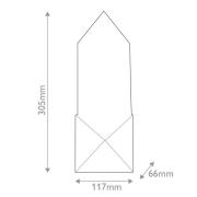 LED wandlamp CAESAR, brons, hoogte 31 cm, metaal/albast