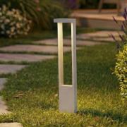 Lindby LED tuinpadverlichting Lonete, wit, hoogte 65 cm, IP65