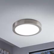 EGLO connect Fueva-C plafondlamp rond 30cm nikkel