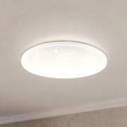 LED plafondlamp Frania-S met kristaleffect Ø 43cm