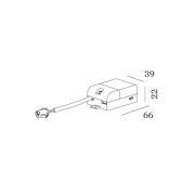 WEVER & DUCRÉ LED driver 350 mA 6 W, 8,6 - 18 V niet dimbaar