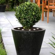 Vloerlamp Spinetoli 2, SetE van 6 met grondspies