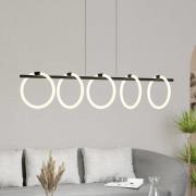 LED hanglamp Caranacoa, 5-lamps