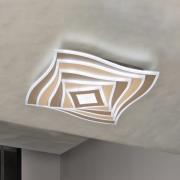 LED plafondlamp HERO, greige, 50x50 cm afstandsbediening CCT dimbaar