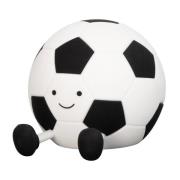 LED-batterijlamp Kalle, wit-zwart, lengte 14 cm