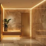 LED strip SAUNA, 2.700 K, lengte 200 cm, IP54, 24 V