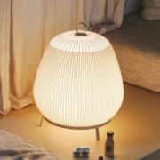 Vibia LED vloerlamp KNIT, 55 x 45 cm, beige, textiel