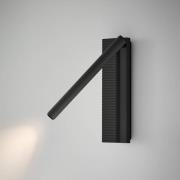 Bover LED wandlamp Arid A/03 zwart, aluminium, 2.700 K