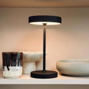 Dyberg Larsen LED tafellamp op batterijen Starlight, zwart, metaal