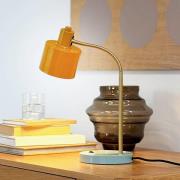 Dyberg Larsen tafellamp Ocean Flex, curry/turkoois, 45 cm