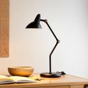 Dyberg Larsen tafellamp Vela, zwart, hoogte 45 cm