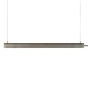 GEJST hanglamp Radent, staalgrijs, lengte 70 cm, G13 LED