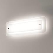 Pop-up wandlamp in harmonieus wit