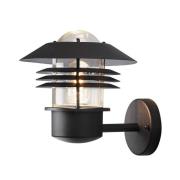 Buitenwandlamp New Modena, lantaarn, E27, zwart