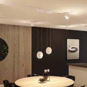 Paulmann URail LED-hanglamp Alejandro, signaalwit, 3000K, dimbaar.