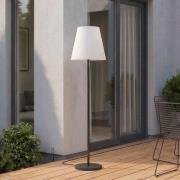 Lucande terraslamp Jaimy, zwart, aluminium, 150 cm