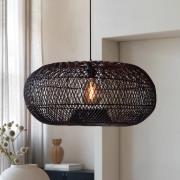 GOOD & MOJO hanglamp Arizona, rood, Ø 70 cm, rotan, E27