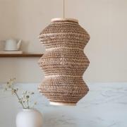 GOOD & MOJO hanglamp Barbados, naturel/bruin, Ø 40 cm, E27