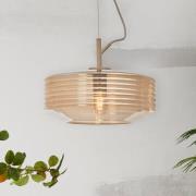IT'S ABOUT ROMI Hanglamp Verona, barnsteen, glas, E27
