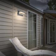 OSRAM lamp op zonne-energie ENDURA STYLE ROBUST grijs, sensor IP54 USB