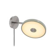 UMAGE LED wandlamp Asteria Short, olijfgroen, staal, stekker