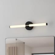 LED wandlamp Ramola, zwart, breedte 60 cm, IP44, CCT