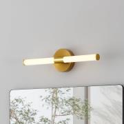 LED wandlamp Ramola, messingkleurig, breedte 45 cm, IP44, CCT