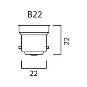 LED lamp ToLEDo GLS, A60, E27, 7 W, opaal, 827 806 lm