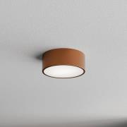 Plafondlamp Cleo, Ø 20 cm, IP54, koperkleurig, metaal, E27