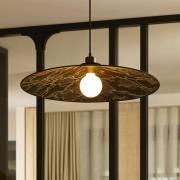 MARKET SET Hanglamp Gatsby, zwart kumo, Ø 60 cm, E27