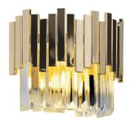 Maxlight Trend - wandverlichting - 26 x 16 x 20 cm - goud