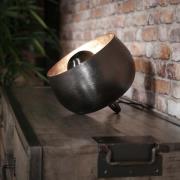Vico Basket - tafellamp en vloerlamp - Ø 28 x 26 cm - zwart nikkel
