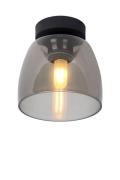 Lucide Tyler - plafondverlichting - Ø 16,1 x 16,8 cm - fumé zwart
